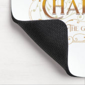 La Vie Est Un Défi Citation Phrase Inspiration Mousepad (Ecke)