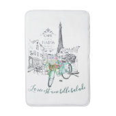 La vie est une belle balade badematte (Vorderseite Vertikal)