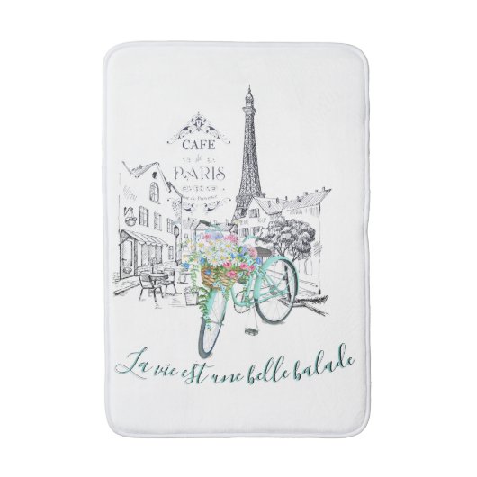 La vie est une belle balade badematte (Vorderseite Vertikal)