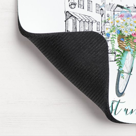 La vie est une belle balade mousepad (Ecke)