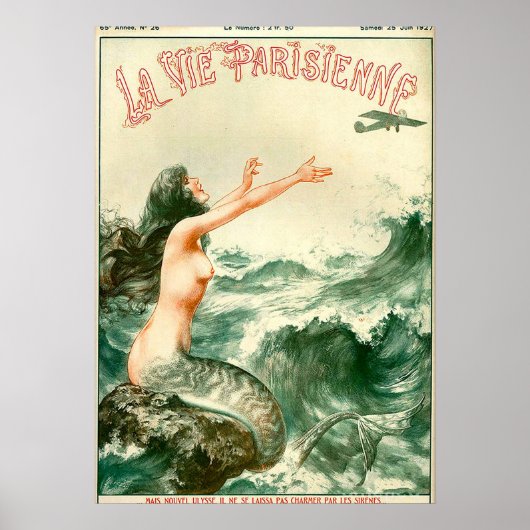 LA VIE MAGAZINE POSTER (Vorne)