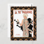 La Vie Parisienne 1920er Zeitschrift Cover Postkarte (Vorne/Hinten)