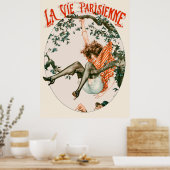 La Vie Parisienne - Au paradis normand Poster (Küche)