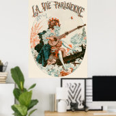 La Vie Parisienne - Aubade au printemps Poster (Heimbüro)