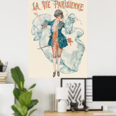 La vie parisienne - Avril Poster (Heimbüro)