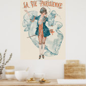 La vie parisienne - Avril Poster (Küche)