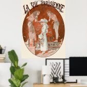 La Vie Parisienne - Devant les sarcophages du Louv Poster (Heimbüro)