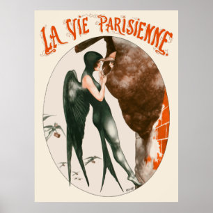 La Vie Parisienne - La crise des logement Poster