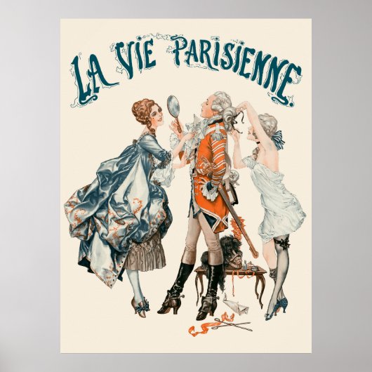 La Vie Parisienne - La guerre en dentelles d'autre Poster (Vorne)