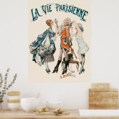 La Vie Parisienne - La guerre en dentelles d'autre Poster (Küche)