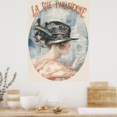 La Vie Parisienne - La première minute de dix jour Poster (Küche)