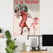 La Vie Parisienne - L'Amour mouillé Poster (Heimbüro)
