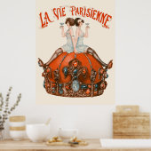 La Vie Parisienne - Le Roi boit ! Poster (Küche)