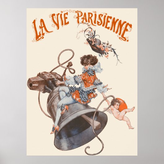 La vie parisienne - Les cloches de Pâques ont rame Poster (Vorne)