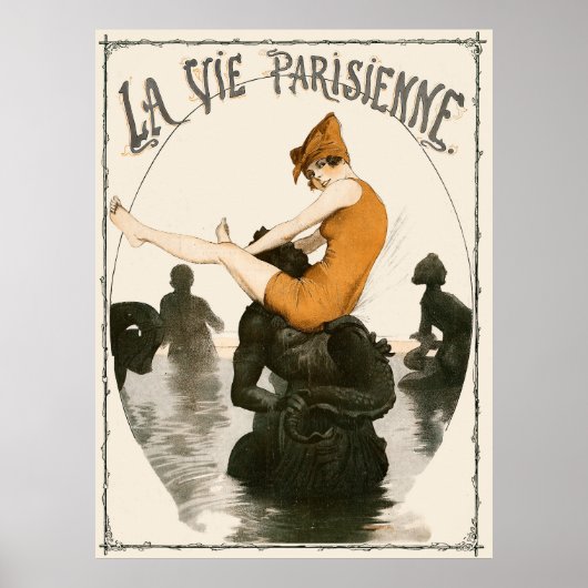 La Vie Parisienne - Paris Port de Mer Concorde Poster (Vorne)