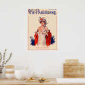 LA VIE PARISIENNE POSTER (Küche)