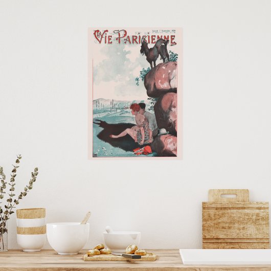 LA VIE PARISIENNE POSTER (Küche)