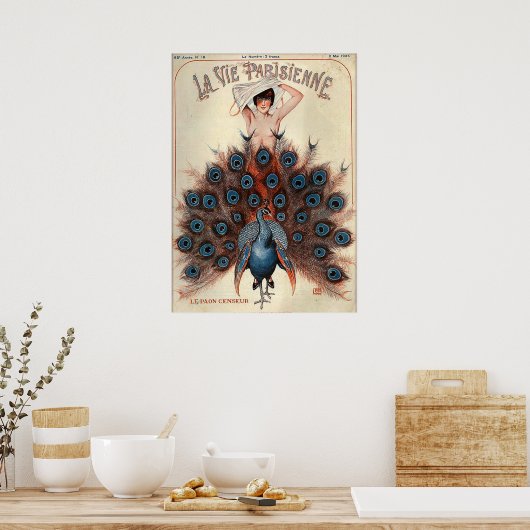 LA VIE PARISIENNE POSTER (Küche)