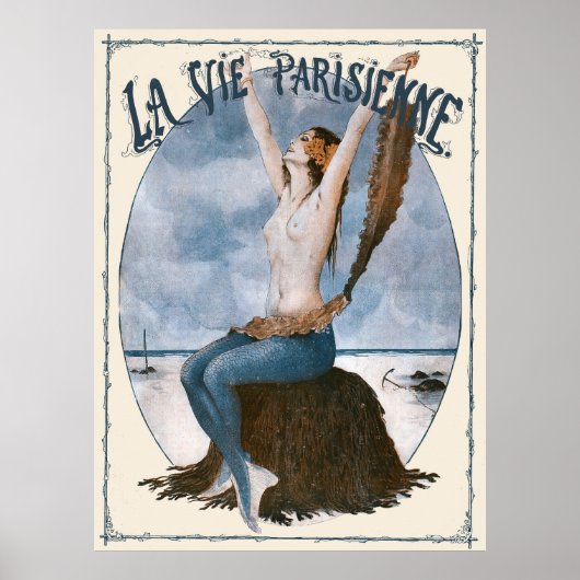 La Vie Parisienne - Sur La Plage de Deauville, Le Poster (Vorne)