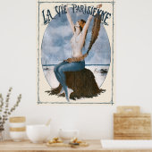 La Vie Parisienne - Sur La Plage de Deauville, Le Poster (Küche)