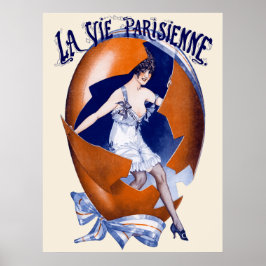 La Vie Parisienne - Un Cadeau des Cloches Poster