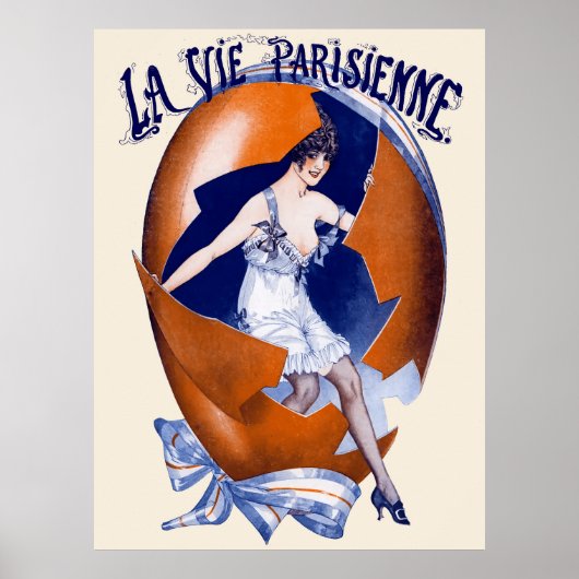 La Vie Parisienne - Un Cadeau des Cloches Poster (Vorne)