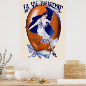 La Vie Parisienne - Un Cadeau des Cloches Poster (Küche)