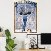 La Vie Parisienne - Un Luxe Qui ne Coute Rien Poster (Heimbüro)