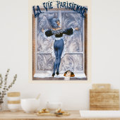 La Vie Parisienne - Un Luxe Qui ne Coute Rien Poster (Küche)