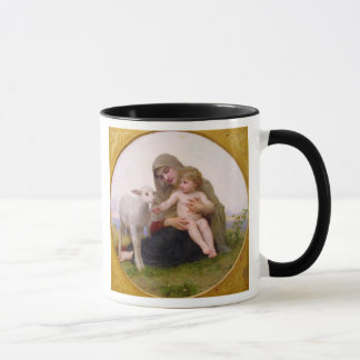 La_Vierge_a_Lagneau - rund in frame.jpg, heilig… Tasse