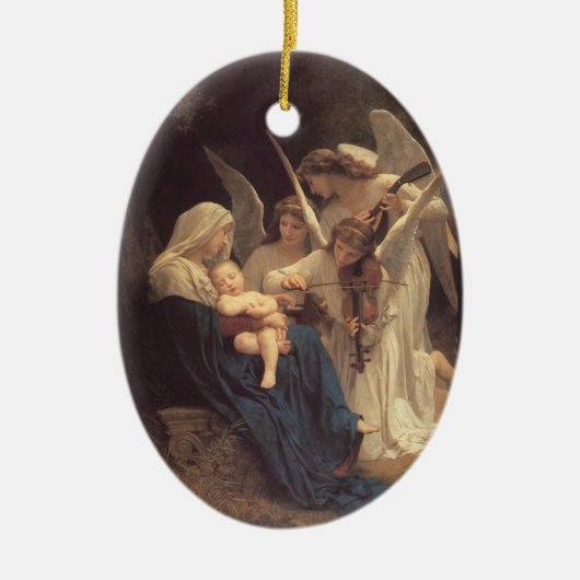 La Vierge Aux Anges Keramikornament (Vorne)