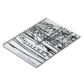 La Vilaine| La Roche-Bernard, Bretagne Notizblock (Linke Seite)