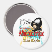 La Villa de Alburquerque Magnet (Vorderseite/Rückseite)