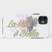 La Vita e Bella Case-Mate iPhone Hülle (Rückseite (Horizontal))