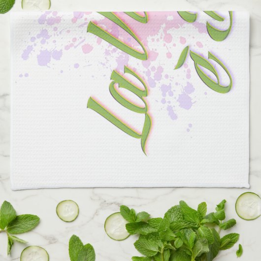 La Vita e Bella Geschirrtuch (Gefaltet)