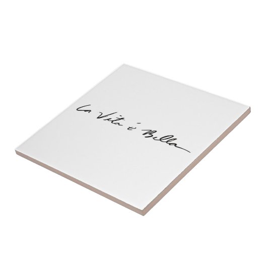 la vita é bella Keramik Fliese (Seite)