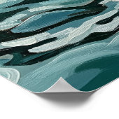 LA VOGUEUSE (The Rower) - Original Art Deco Artwor Poster (Ecke)