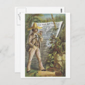 La Voz de Cuba Postkarte (Vorne/Hinten)