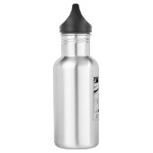 LA Wasserpumpe Edelstahlflasche (Links)