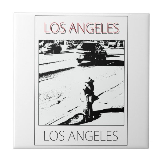 LA Wasserpumpe Fliese (Vorderseite)