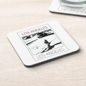 LA Wasserpumpe Getränkeuntersetzer (Linke Seite)