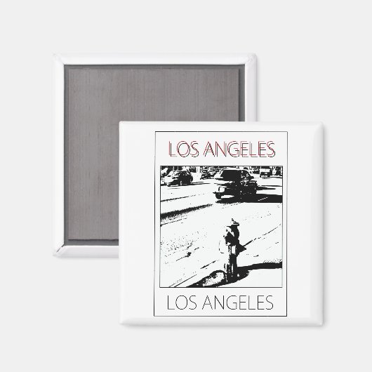 LA Wasserpumpe Magnet (Vorderseite/Rückseite)