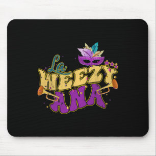 La Weezy Ana Groovy Mardi Gras Louisiana Männer Fr Mousepad