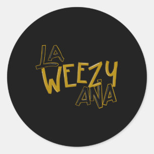 La Weezy Ana Louisiana Happy Mardi Gras Kostüm Me Runder Aufkleber