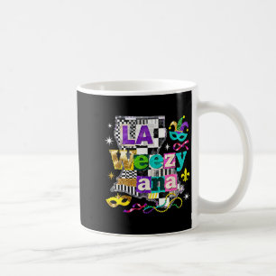 La Weezy Ana Louisiana Mardi Gras Karneval Design Kaffeetasse