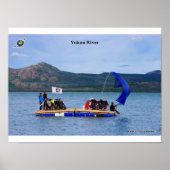 La Yukon River en radeau Poster (Vorne)