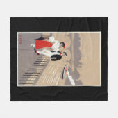 La zitieren Kunst-Deko-Szene Fleecedecke (Vorderseite (Horizontal))