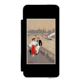 La zitieren Kunst-Deko-Szene Incipio iPhone Geldbeutel-Hülle (Folio Vorderseite)