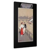 La zitieren Kunst-Deko-Szene Klemmbrett (Rechts)