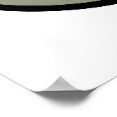 LA Zombie Metro U-Bahn Satire Poster (Ecke)